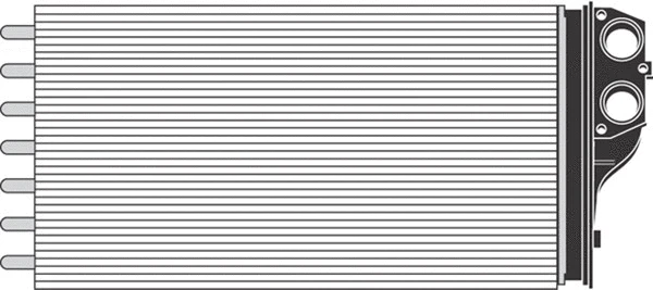 Heat Exchanger, interior heating (350218239000)