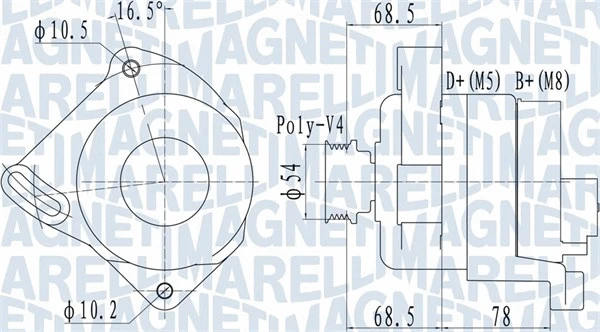 Alternator (063732094010)