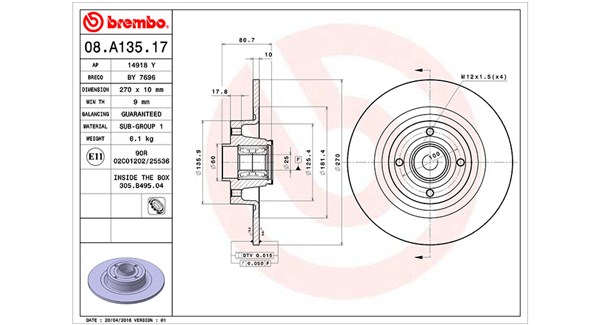 Brake Disc (360406060600)