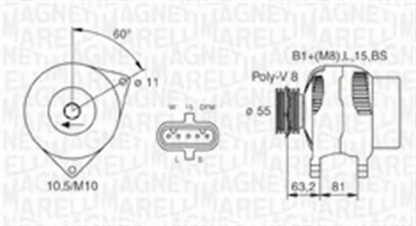 Alternator (063730030010)