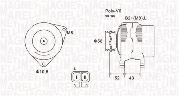 Alternator (063731903010)