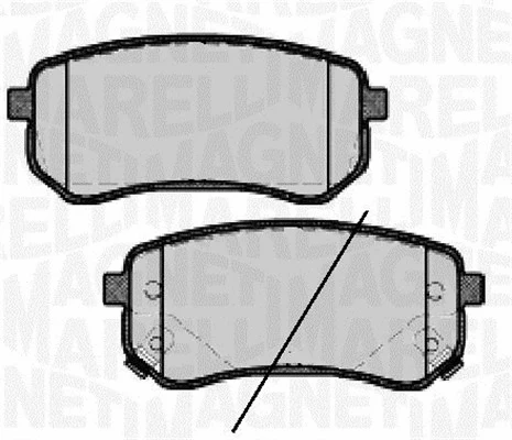 Brake Pad Set, disc brake (363916060745)