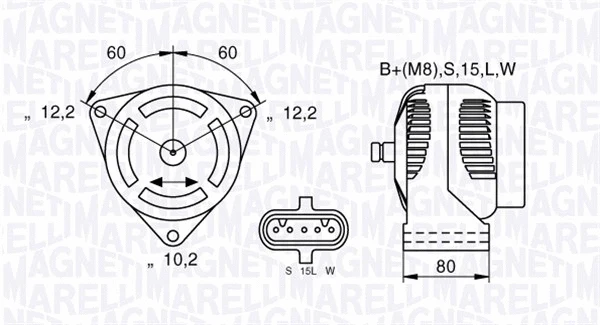 Alternator (063535255010)