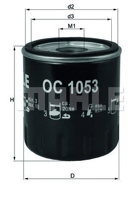 Oil Filter (154705883390)