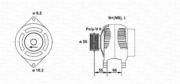 Alternator (943354075010)