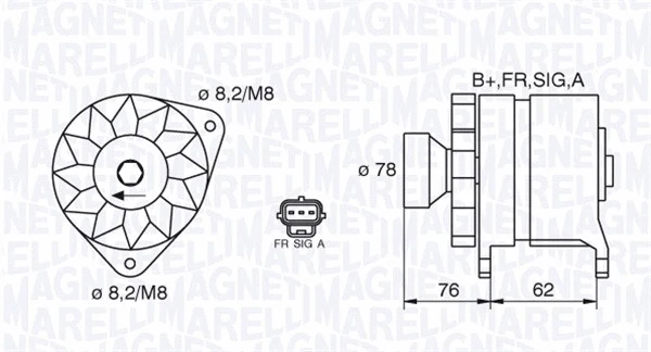 Alternator (063380010010)
