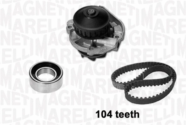 Water Pump & Timing Belt Kit (341401580001)