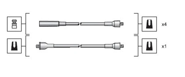 Ignition Cable Kit (941318111019)