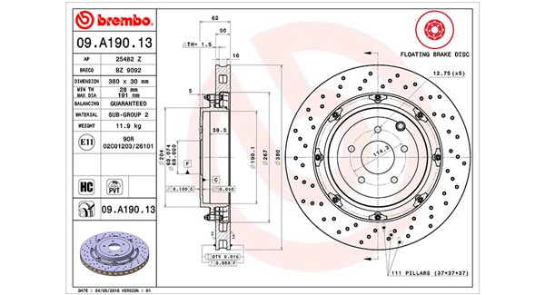 Brake Disc (360406129303)