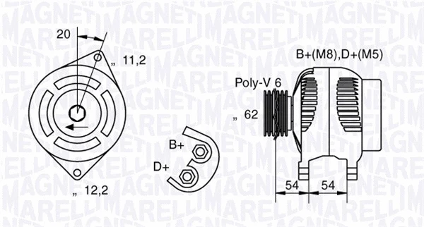 Alternator (063321858010)
