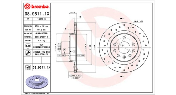 Brake Disc (360406040002)