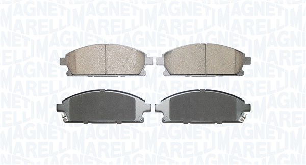 Brake Pad Set, disc brake (363916061147)