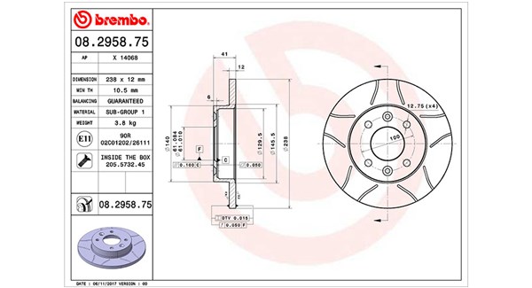 Brake Disc (360406042105)