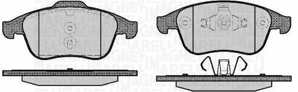 Brake Pad Set, disc brake (363916060671)