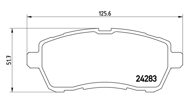 Brake Pad Set, disc brake (363700524072)