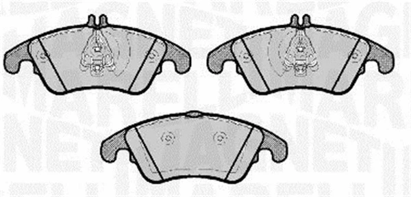 Brake Pad Set, disc brake (363916060653)
