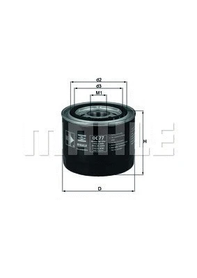 Oil Filter (154070212720)
