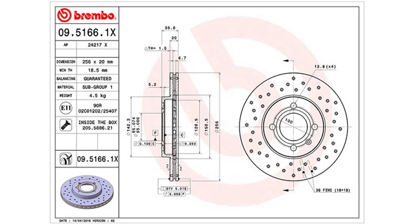 Brake Disc (360406048102)