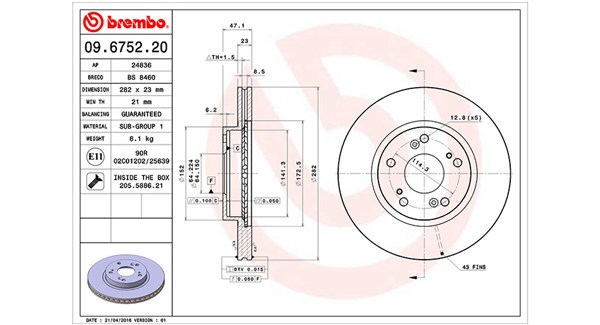 Brake Disc (360406027900)