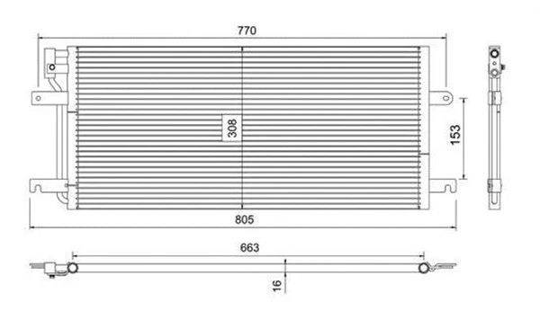 Condenser, air conditioning (359003221640)