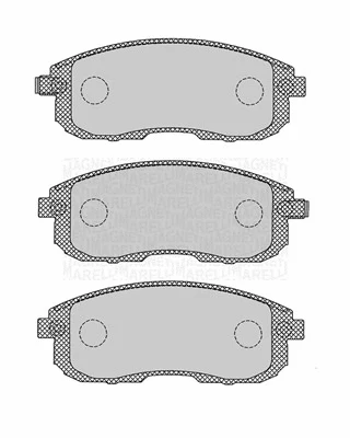Brake Pad Set, disc brake (363916060695)