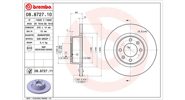 Brake Disc (360406018800)