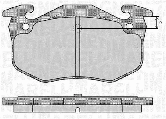 Brake Pad Set, disc brake (363916060790)