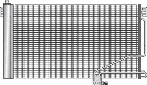 Condenser, air conditioning (350203374000)