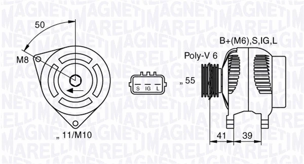 Alternator (063377431010)