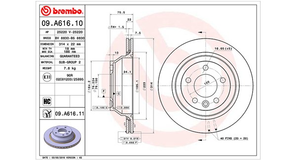 Brake Disc (360406098800)