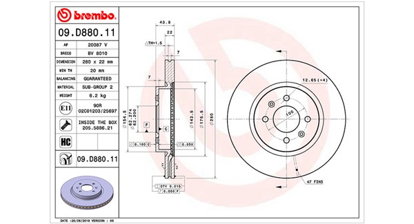 Brake Disc (360406168201)