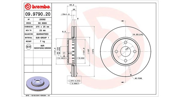 Brake Disc (360406058500)