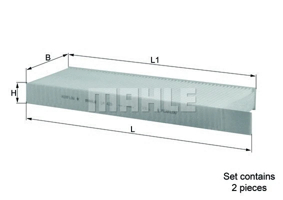 Filter, cabin air (154703729810)