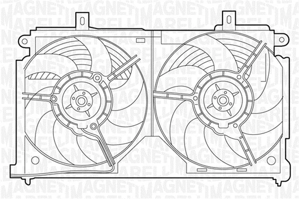 Fan, engine cooling (069422374010)