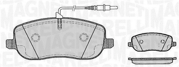 Brake Pad Set, disc brake (363916060182)