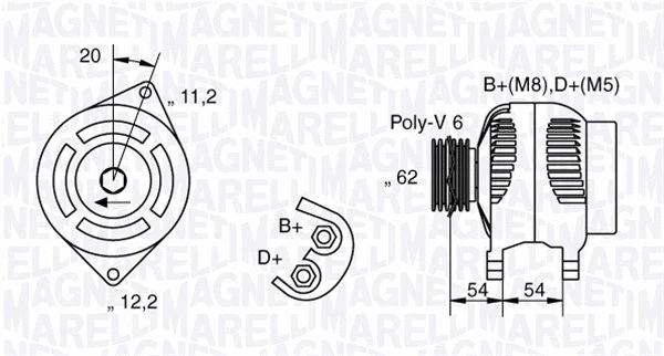 Alternator (063321807010)