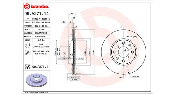 Brake Disc (360406091200)