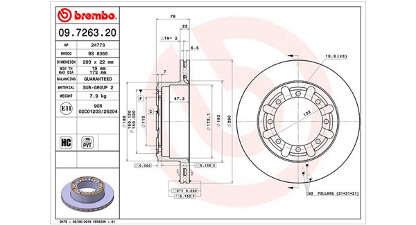 Brake Disc (360406044700)