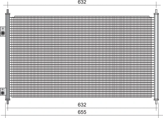Condenser, air conditioning (350203386000)