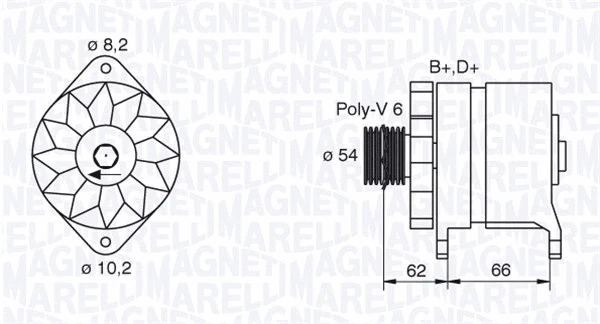 Alternator (063388505010)