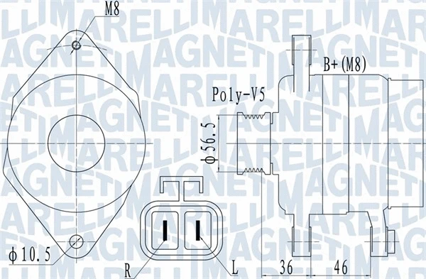 Alternator (063732128010)