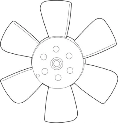 Fan, engine cooling (069422226010)