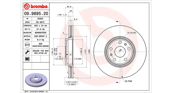 Brake Disc (360406110200)