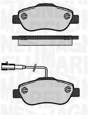Brake Pad Set, disc brake (363916060215)