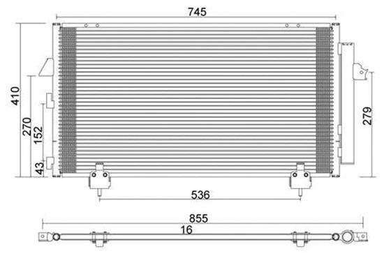 Condenser, air conditioning (359003221580)