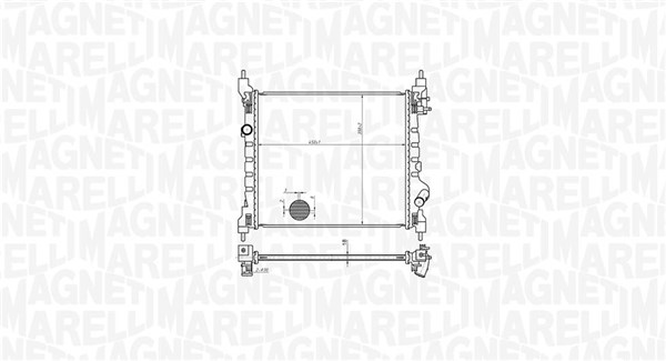 Radiator, engine cooling