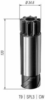 Pinion, starter (940113020005)