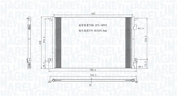 Condenser, air conditioning