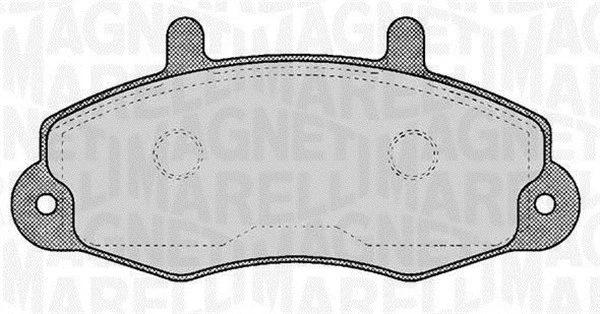 Brake Pad Set, disc brake (363916060268)