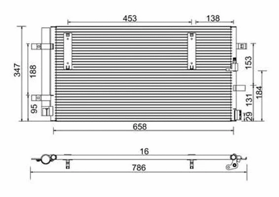 Condenser, air conditioning (359003220140)